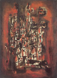 Jazz Musicians by Norman Lewis